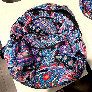 Vera Bradley backpack (large) & matching lunchbox